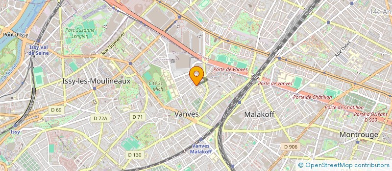 localisation de l'entreprise 72/78 GROUP à VANVES