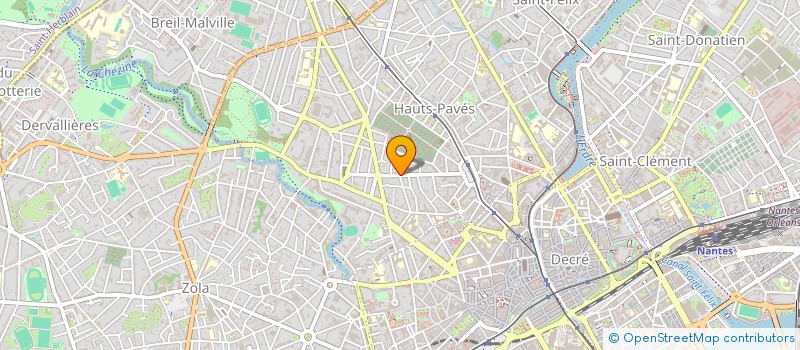 localisation de l'entreprise 72 FELIBIEN à NANTES
