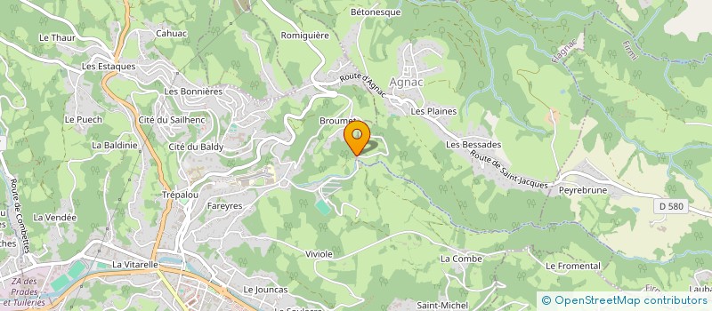 localisation de l'entreprise 725.FAR  DECAZEVILLE