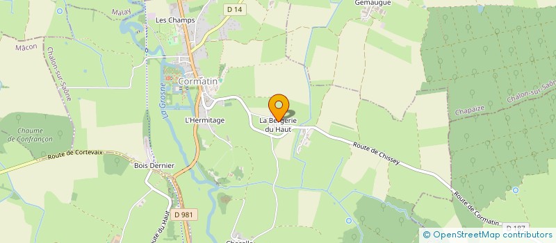 localisation de l'entreprise 727 111 270   CORMATIN