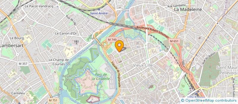 localisation de l'entreprise 72H INTERIEUR à LILLE