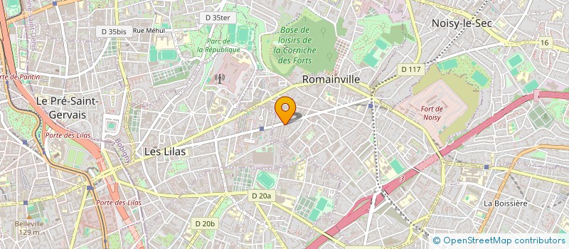 localisation de l'entreprise 73 JAVEL à ROMAINVILLE