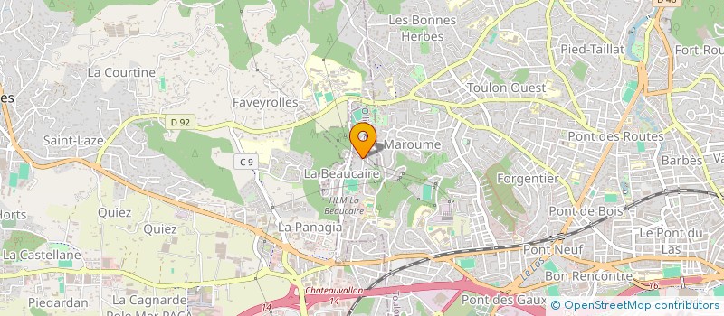 localisation de l'entreprise 730 INGENIERIE  OLLIOULES