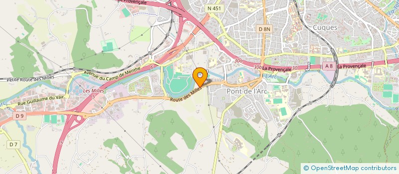 localisation de l'entreprise 7301  EGUILLES