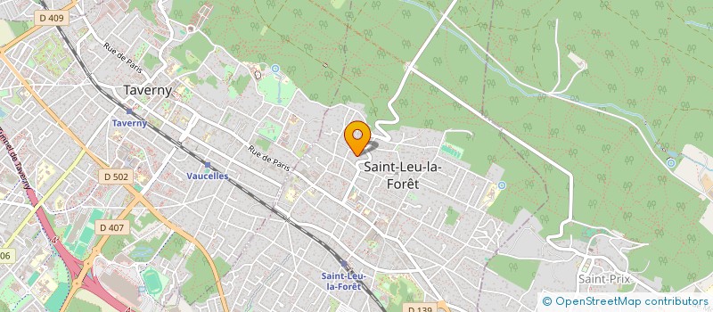 localisation de l'entreprise 73SHOT  SAINT-LEU-LA-FORET