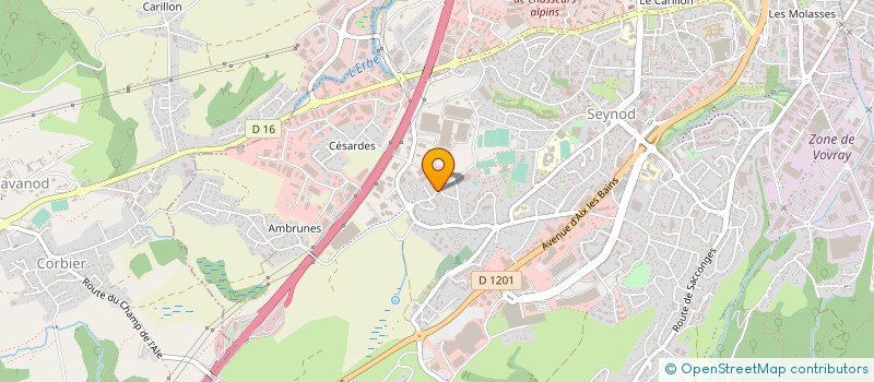 localisation de l'entreprise 74 ISOLATION  ANNECY