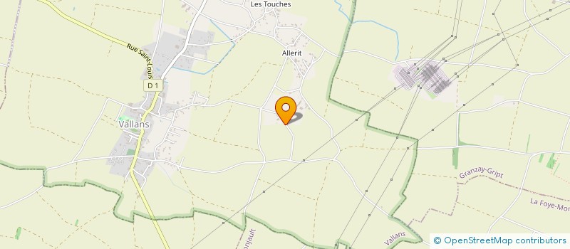 localisation de l'entreprise 74 MM  MAGNE