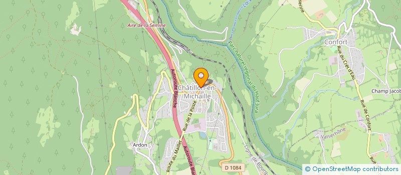 localisation de l'entreprise 740 ABC à VALSERHONE