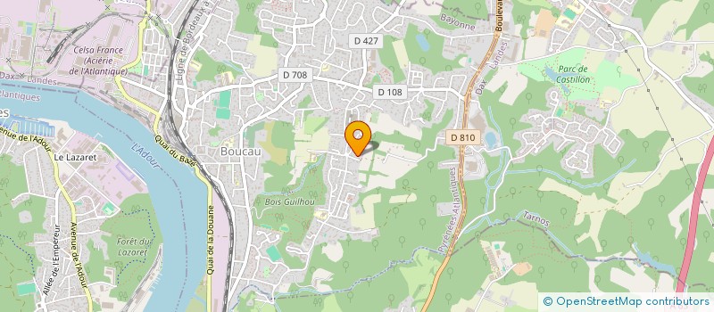 localisation de l'entreprise 749 826 665   BOUCAU