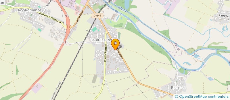 localisation de l'entreprise 749 861 365   SAULT-LES-RETHEL