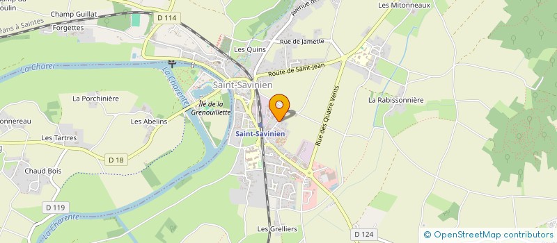 localisation de l'entreprise 749 888 319   SAINT-SAVINIEN