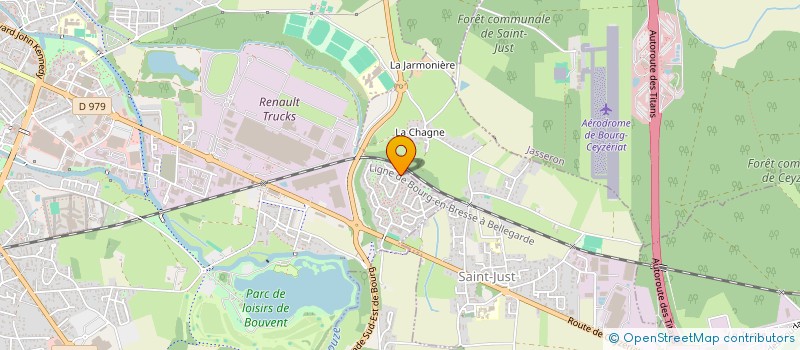 localisation de l'entreprise 749 905 576   FOISSIAT