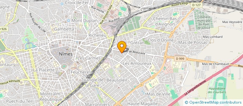 localisation de l'entreprise 749 934 899   RODILHAN