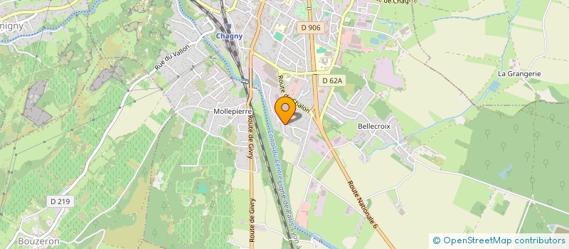 localisation de l'entreprise 749 970 141   CHAGNY