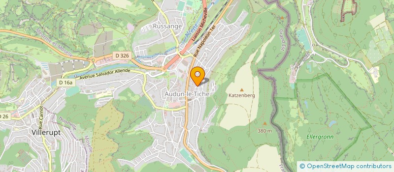 localisation de l'entreprise 749 973 483 à AUDUN-LE-TICHE