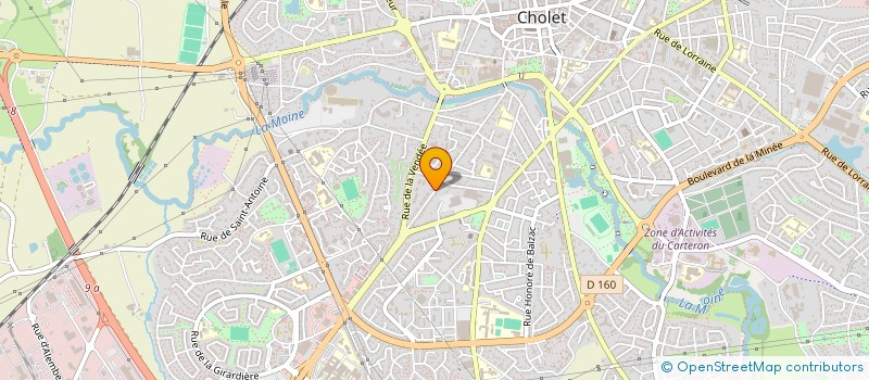 localisation de l'entreprise 749 974 564  à CHOLET