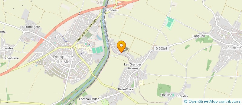 localisation de l'entreprise 749 984 043 à DOMPIERRE-SUR-MER
