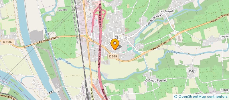 localisation de l'entreprise 749 992 442   VILLE-SOUS-ANJOU