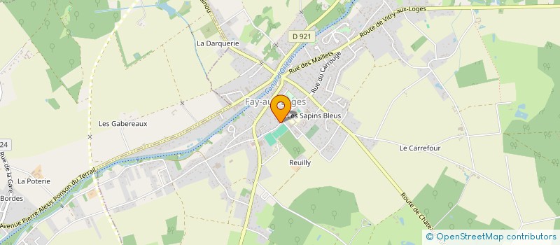 localisation de l'entreprise 749 995 536   FAY-AUX-LOGES