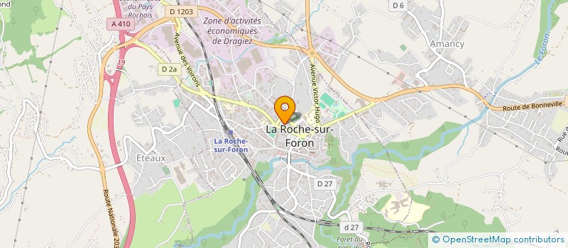 localisation de l'entreprise 74EMPLOI à LA ROCHE-SUR-FORON