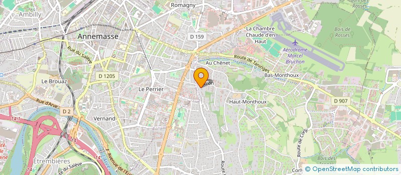 localisation de l'entreprise 74TRADE  VETRAZ-MONTHOUX