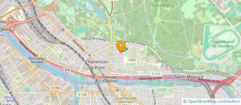 localisation de l'entreprise 75 BPM à SAINT-MAURICE