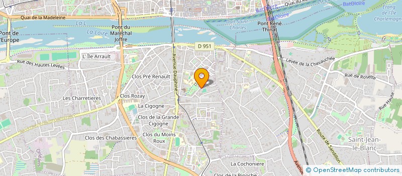 localisation de l'entreprise 75 SECONDES  ORLEANS