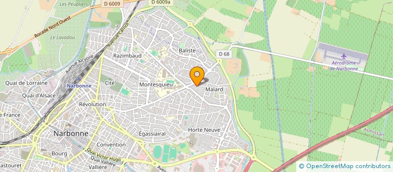 localisation de l'entreprise 750 005 977 à NARBONNE
