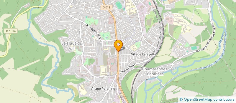 localisation de l'entreprise 750 012 759 à CHAUMONT