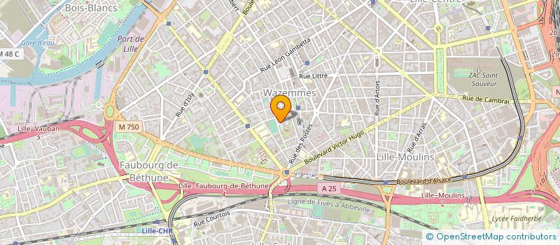 localisation de l'entreprise 750 016 768 à LILLE