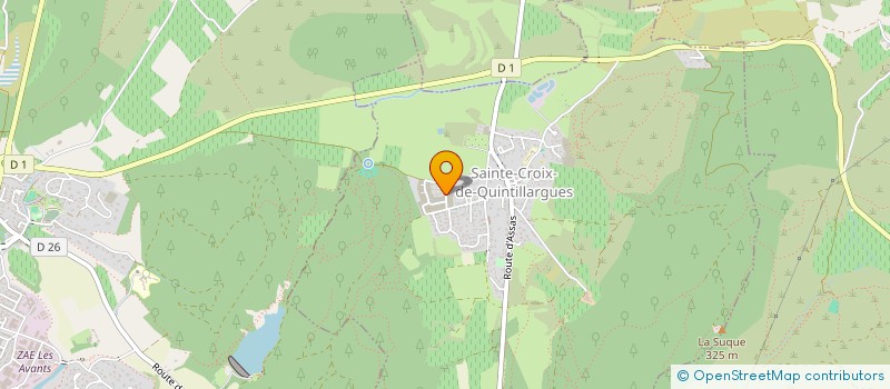 localisation de l'entreprise 750 017 014   SAINT-CLEMENT-DE-RIVIERE