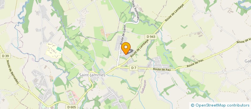 localisation de l'entreprise 750 017 584   SAINT-JAMMES