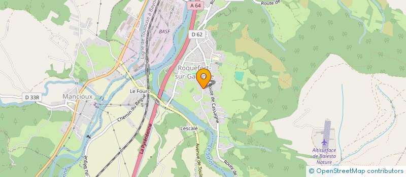 localisation de l'entreprise 750 050 064   ROQUEFORT-SUR-GARONNE
