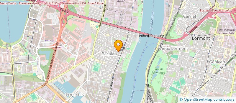 localisation de l'entreprise 750 066 888   LORMONT