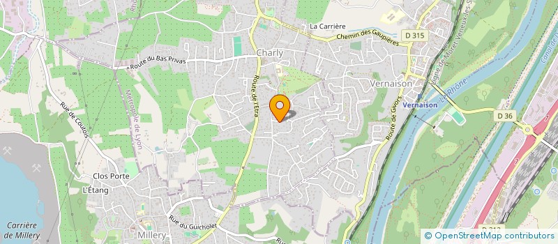 localisation de l'entreprise 750 091 217   VERNAISON