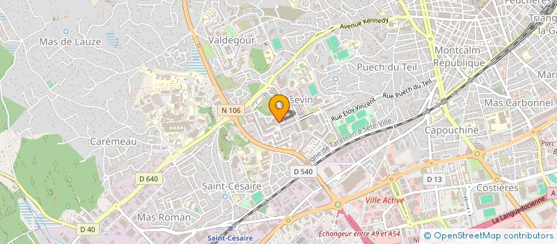 localisation de l'entreprise 750 099 491   NIMES