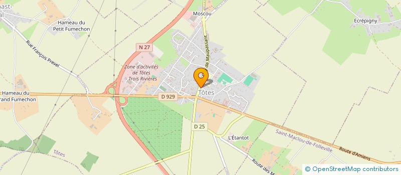 localisation de l'entreprise 750 111 239   TOTES