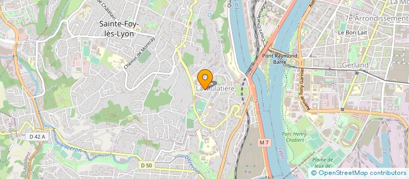 localisation de l'entreprise 750 113 979   LA MULATIERE