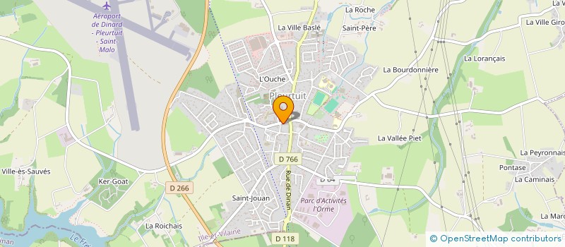 localisation de l'entreprise 750 120 206   PLEURTUIT