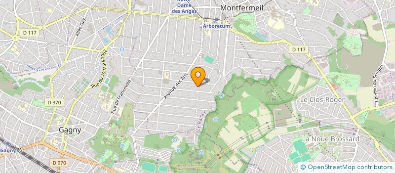 localisation de l'entreprise 750 121 998 à MONTFERMEIL