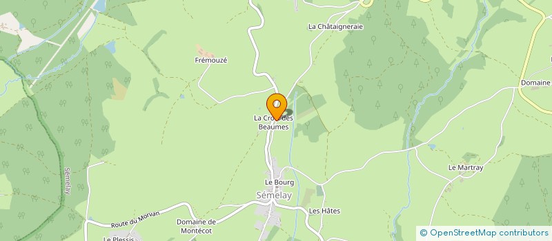 localisation de l'entreprise 750 140 683 à SEMELAY