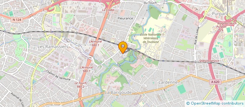 localisation de l'entreprise 750 147 043   TOULOUSE