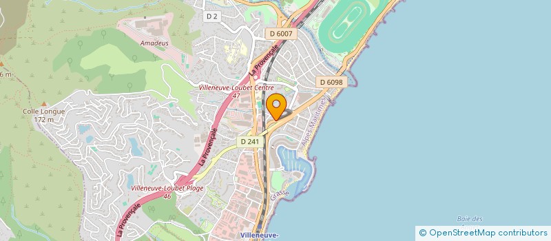 localisation de l'entreprise 750 153 751 à VILLENEUVE-LOUBET