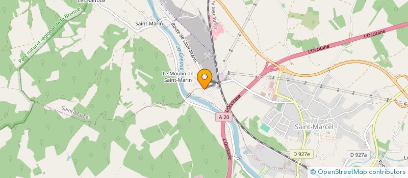 localisation de l'entreprise 750 154 262 à THENAY