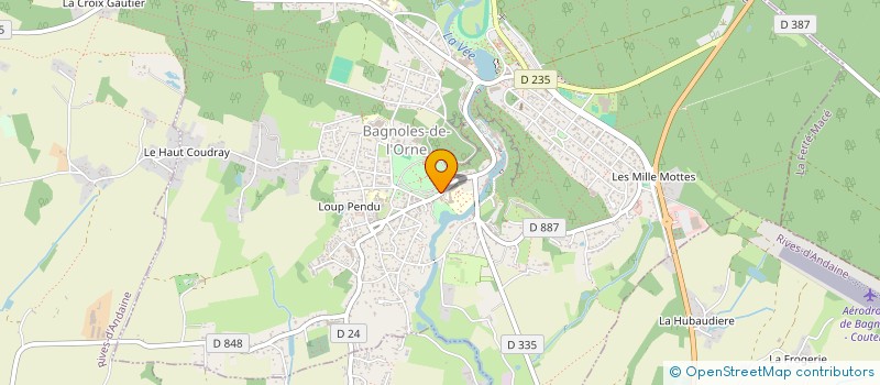 localisation de l'entreprise 750 161 549 à LA FERTE MACE