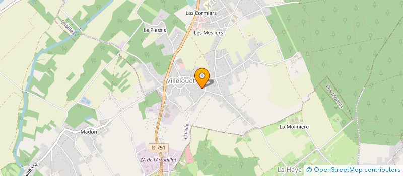 localisation de l'entreprise 750 162 125   CELLETTES