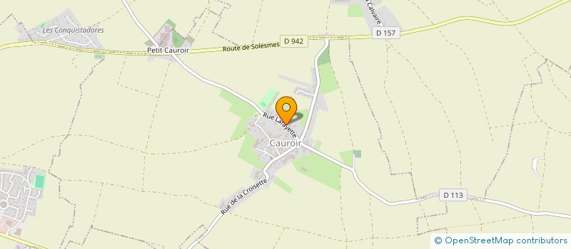 localisation de l'entreprise 750 170 987   CAUROIR