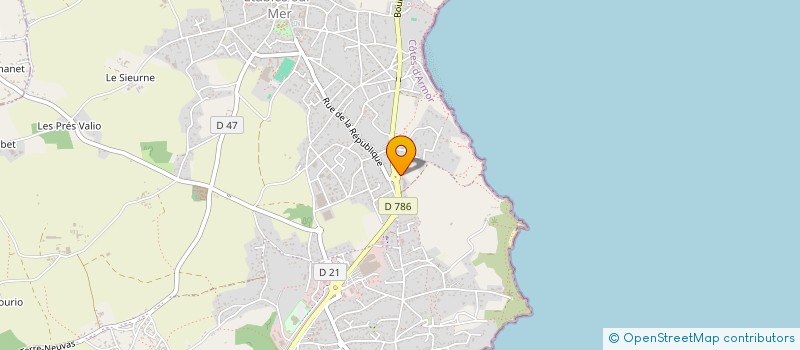 localisation de l'entreprise 750 175 184 à BINIC-ETABLES-SUR-MER