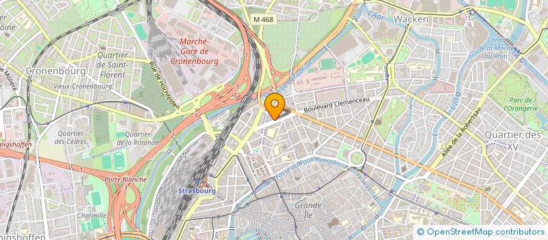 localisation de l'entreprise 750 175 796 à STRASBOURG