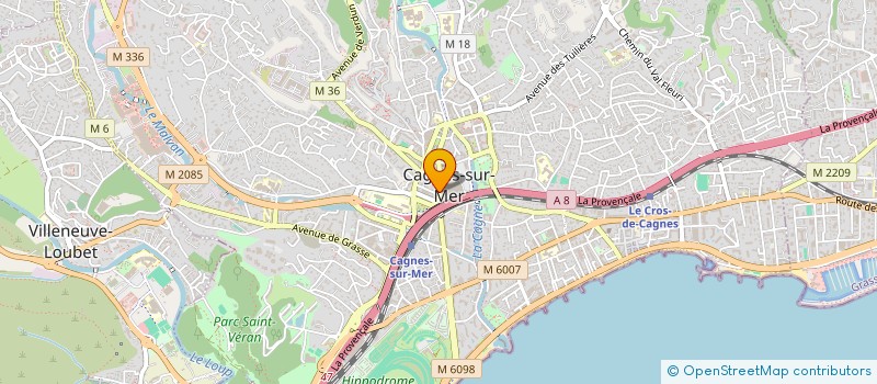 localisation de l'entreprise 750 180 655 à LE BAR-SUR-LOUP
